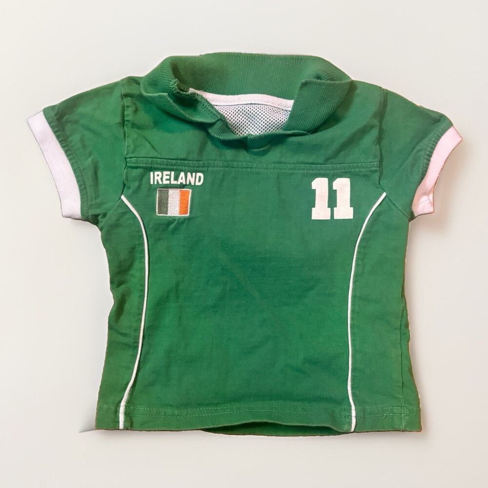 Ireland Soccer Jersey Toddler 18-23 Months Green Football Shirt St Bernard 11